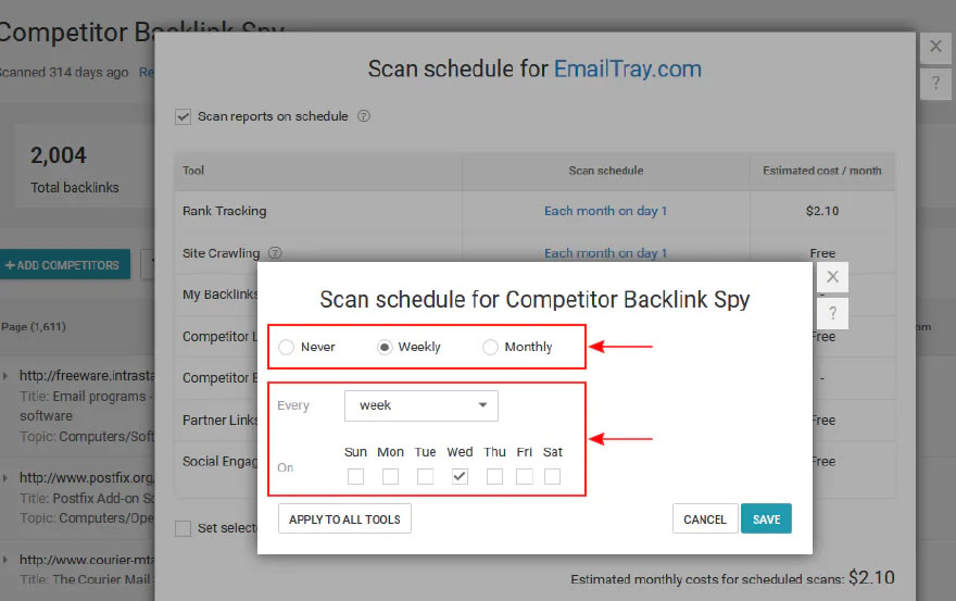 competitor backlink analysis