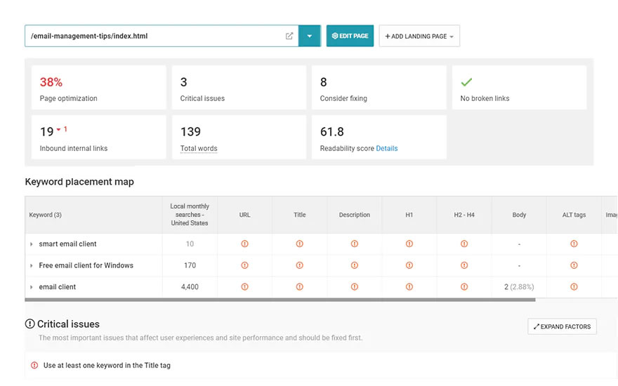 web seo checker